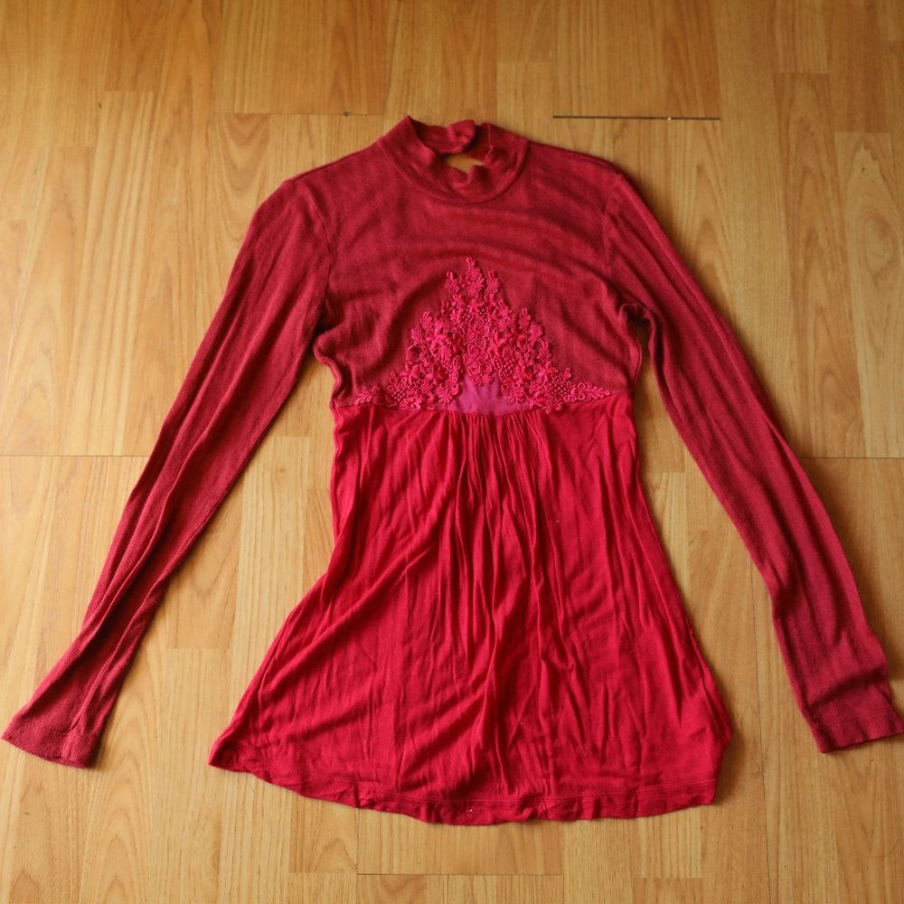 Lovely red dress by Free People!